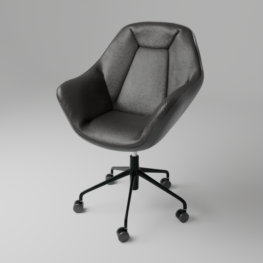 Modélisation 3D d'une chaise roulante
